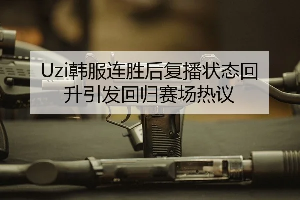 Uzi韩服连胜后复播状态回升引发回归赛场热议